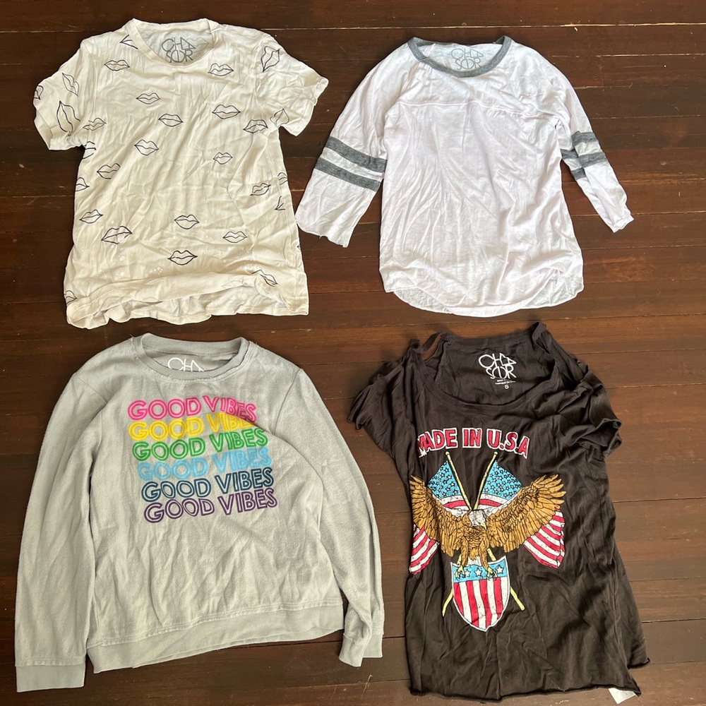 Bundle of 4 Chaser Tops